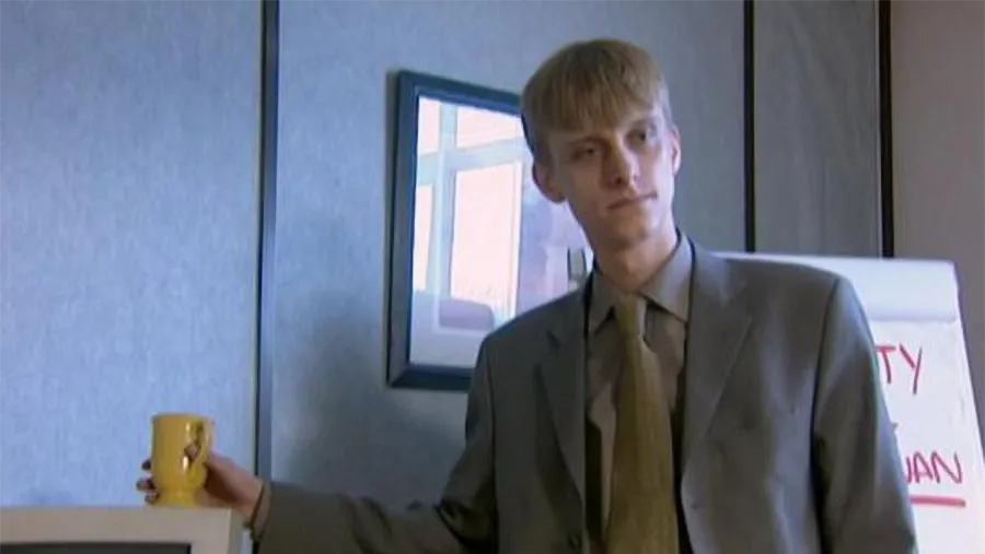 Gareth uit de serie The Office