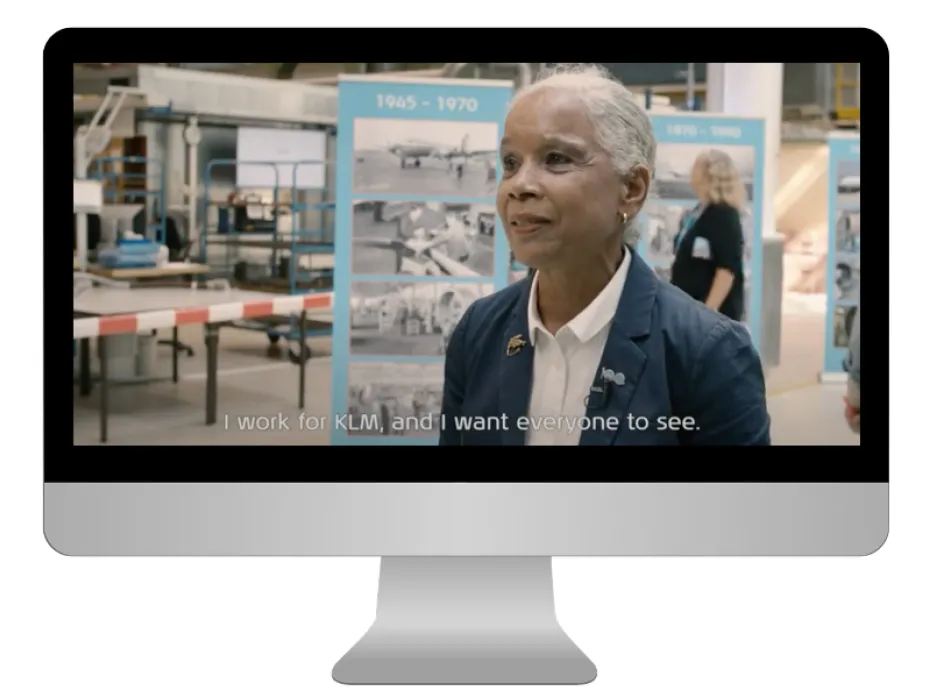 KLM video "Pioneers"
