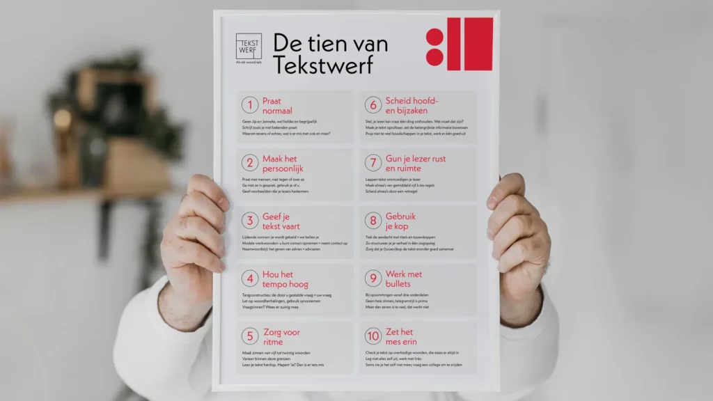 De Tien van Tekstwerf: al twintig jaar teksten met impact